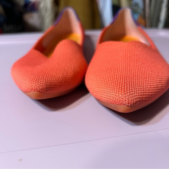 Rothy’s Coral Pointed Flats US 12.5 - Picture 4 of 12